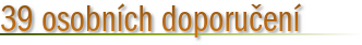 Osobní doporučení
