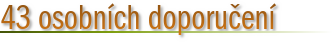 Osobní doporučení